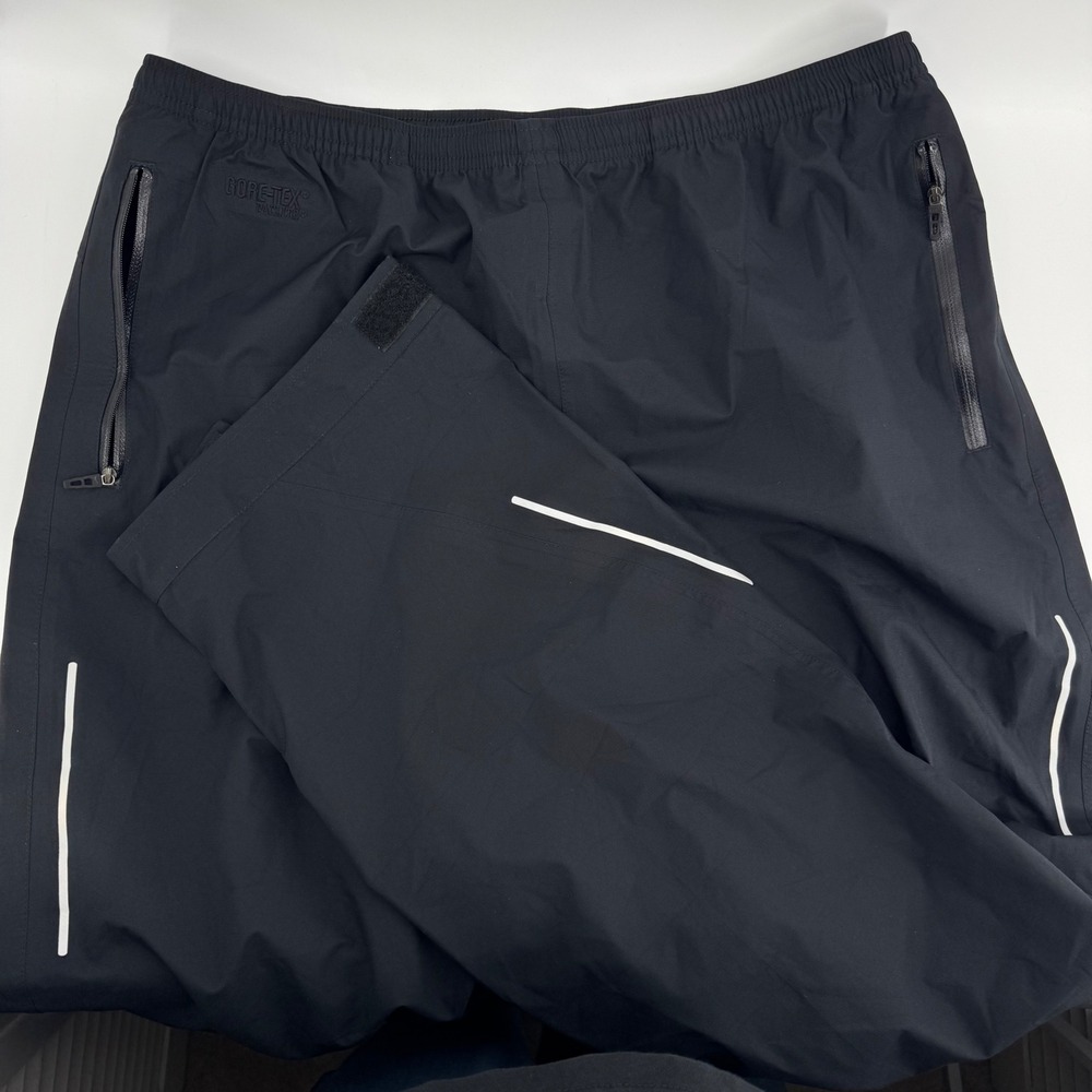 Nike Storm-FIT Gore-Tex Paclite Pants Mens XL Black Waterproof Rain Hiking Shell